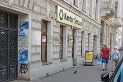 Napad na kantor przy ul. Piotrkowskiej w Łodzi
