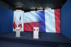 Wspólna konferencja Jarosława Kaczyńskiego i Jordana Bardelli