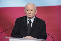 Wspólna konferencja Jarosława Kaczyńskiego i Jordana Bardelli