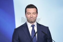 Wspólna konferencja Jarosława Kaczyńskiego i Jordana Bardelli