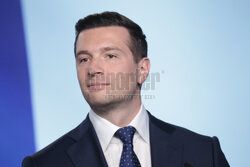 Wspólna konferencja Jarosława Kaczyńskiego i Jordana Bardelli