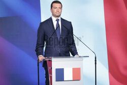 Wspólna konferencja Jarosława Kaczyńskiego i Jordana Bardelli
