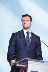 Wspólna konferencja Jarosława Kaczyńskiego i Jordana Bardelli