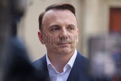 Konferencja Łukasza Gibały w Krakowie