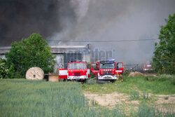 Pożar  fabryki Aerosol Service pod Ustką